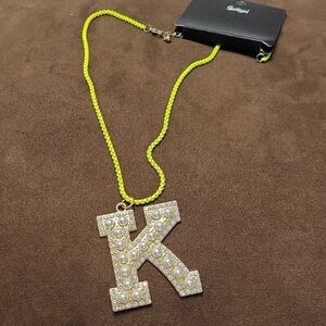 The Letter K necklace